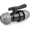 Bradas Srieginis rutulinis vožtuvas PE 25 mm DSRA10V2525