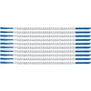 Brady SCN-07-1, Juoda, Balta, Nailonas, 300 vnt., 1,9 mm, 2,4 mm