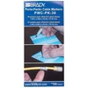 Brady PWC-PK-36, Permatomas, Balta, Vinilas, 45 vnt., -40–70 °C, 25,4 mm, 40 mm