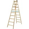 Braket kopėčios DREWNIANA BRAKET PREMIUM 2X9 pakopos 270CM