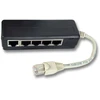 VoIP tarpinė EFB ISDN adapteris 5 kartų, RJ45 kištukas / 5 x RJ45 lizdas, užbaigtas (K5117.015)