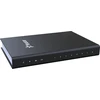 Yeastar TA800, G.711alaw, G.711ulaw, G.722, G.723, G.726, G.729A, GSM 6.10, T.38, DHCP, DDNS, OpenVPN, PPPoE, statinis maršrutas, VLAN, RADIUS, TR-069, 12 V, 1 A