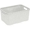 Branq Krepšys Rattan 7L Kreminė