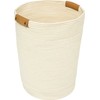 Branq DUO medvilninis skalbinių krepšelis, 80 l, Ø 44 cm