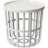 Stolik Staliukas Branq 1850 baltas Zen stalas
