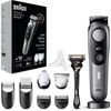 Braun BeardTrimmer 7 BT 7420, plaunamas, baterija, pilka