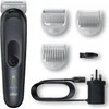 Braun Body Groomer | BG3340 | Cordless | Juodas/Pilkas