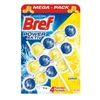 WC valiklis-gaiviklis BREF POWER AKTIV LEMON, 3×50 g