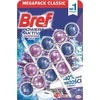 WC valiklis-gaiviklis BREF POWER AKTIV LAVENDER, 3×50 g