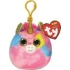 Raktų juosta TY Mascot klavišas TY Bos FANTAZA - Multiolor Unicorn 8,5cm 39572