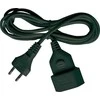 BrennenstuhlI jungtis CEE 7/16, IEC 60906-1, maks. 250 V / 2,5 A, 3 m, Juodas 1161790 / DEL-118B