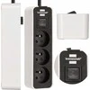 Brennenstuhl Ecolor power strip 3 sockets 3m - baltos spalvos