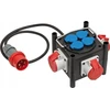 Brennenstuhl Kompaktiškas guminis skirstytuvas BSV 3 LS E/16 2 IP44 1m H07RN-F 5G1,5 3xCEE400V + 4x230V *FR/BE* (1153684100)