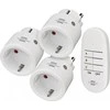 Brennenstuhl Comfort-Line nuotolinio valdymo lizdų rinkinys Mini 3+1
