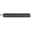 Brennenstuhl Primera-Line elektros juosta 8 lizdai 2 m juoda (1153300128)