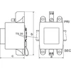 BREVE PSZ200 230 / 12 V geležinkelio transformatorius - 16012-9958