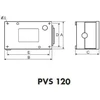 BREVE PVS 120VA 230 / 12V transformatorius IP54 (16012- 9978) korpuse