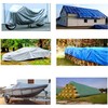 Bradas Brezentas 90g žalias storas 5x6 atsparus šalčiui UV+