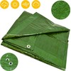 Bradas Brezentas 90g žalias storas 5x6 atsparus šalčiui UV+