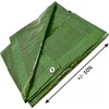 Bradas Brezentas 90g žalias storas 5x6 atsparus šalčiui UV+