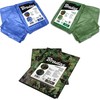 Bradas Brezentas 90g žalias storas 5x6 atsparus šalčiui UV+