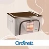 ORDINETT Auduma kaste Box S 39x29x20cm asorti