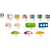 BRIO - 25 raštuotos medinės kaladėlės (30112)