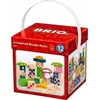 BRIO - 25 raštuotos medinės kaladėlės (30112)