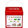 BRIO - 25 raštuotos medinės kaladėlės (30112)