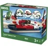Ravensburger Brio geležinkelis Brio rinkinys su traukinio bėgiais Cargo harbour, 33061