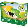 Brio Railway BRIO mano pirmasis traukinukas su baterijomis, 33705