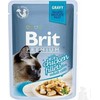 Konservai katėms su vištienos file 85 g Brit Premium
