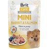 BRIT Care Mini triušiena&amp;lašiša - wet dog food - 85g