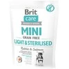 Brit Care Mini Light ir sterilizuotas pašaras 0,4kg