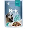 Brit Premium Delicate Fillets in Gravy su lašiša sterilizuotam 85 g