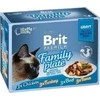 BRIT Premium by Nature Sterilizuotos lėkštės maišeliai su padažu, skonių mišinys - šlapias maistas katėms - 12x85g