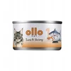 OLLO Cat nr 1 Tuna & Shrimp in broth – šlapias kačių maistas – 70g