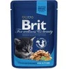 Brit Premium vištiena Chunks Kitten 100 g