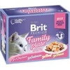 Drėgnas Kačių Maistas - BRIT Premium Family Plate Filė Drebučiuose Skonių Mišinys 12x85g