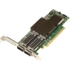 „Broadcom“ tinklo plokštė – tinklo adapteris – PCIe 4.0 x16 žemo profilio – 100 Gigabit QSFP56 x 2 – skirtas „ThinkAgile VX2330 Appliance“, „VX3330 Appliance“, „VX3530-G Appliance“, „VX7330-N Appliance“