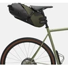 Brooks Balnakrepšys BROOKS SCAPE SEAT BAG, purvo žalia, talpa 8 l, tvirtinimas ant dirželių, atsparumas vandeniui IPX4 (NAUJAS)