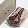 Brooks Balnelis BROOKS B17 NARROW CARVED, Ruda spalva, Plieniniai lankeliai, Svoris 510 g, linija Leather