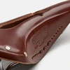Brooks Balnelis BROOKS B17 NARROW CARVED, Ruda spalva, Plieniniai lankeliai, Svoris 510 g, linija Leather