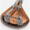 Brooks BALNELIS BROOKS B33, Honey, plieniniai lankai, svoris 1600 g, linija Leather (NAUJAS)