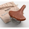 Brooks BALNELIS BROOKS B33, Honey, plieniniai lankai, svoris 1600 g, linija Leather (NAUJAS)