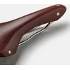 Brooks Balnelis BROOKS SWALLOW B15, rudos spalvos, plieniniai lankai, svoris 490 g, serija Leather