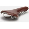 Brooks Balnelis BROOKS SWALLOW B15, rudos spalvos, plieniniai lankai, svoris 490 g, serija Leather