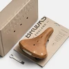 Brooks Bikselis BROOKS B17 SOFTENED SHORT, tamsiai ruda, plieno rėmas, svoris 470 g, linija Leather