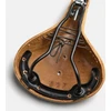 Brooks Bikselis BROOKS B17 SOFTENED SHORT, tamsiai ruda, plieno rėmas, svoris 470 g, linija Leather
