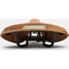 Brooks Bikselis BROOKS B17 SOFTENED SHORT, tamsiai ruda, plieno rėmas, svoris 470 g, linija Leather